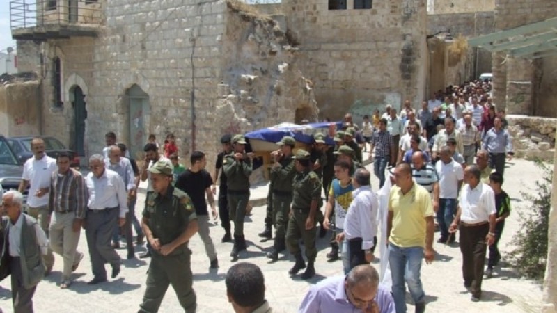 جنين جنازة عسكرية للعميد عثمان حمدان شبكة نوى فلسطينيات