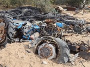 "غِراس" غزة قنابل موقوتة.. خَرابٌ نَخَر البيئة والتربة!