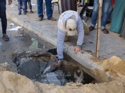 الحفر الامتصاصية مصائد موت في مخيمات النزوح